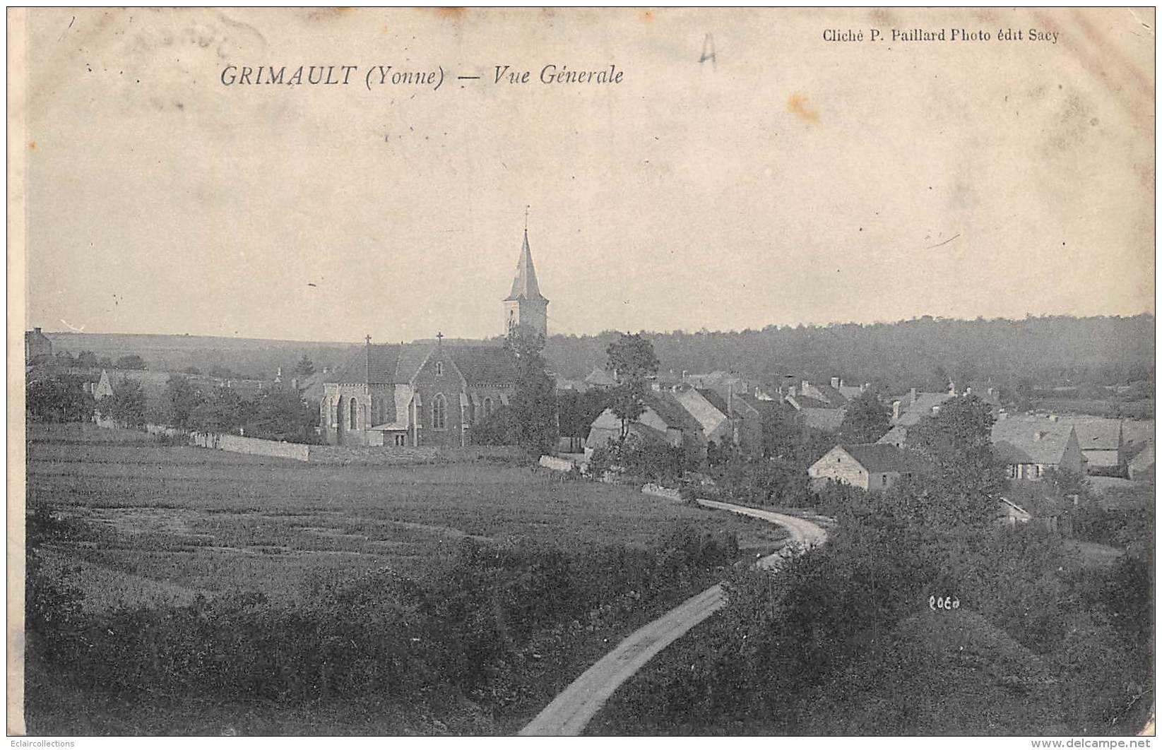 Grimault      89      Vue Générale     (Voir  Scan) - Sonstige & Ohne Zuordnung