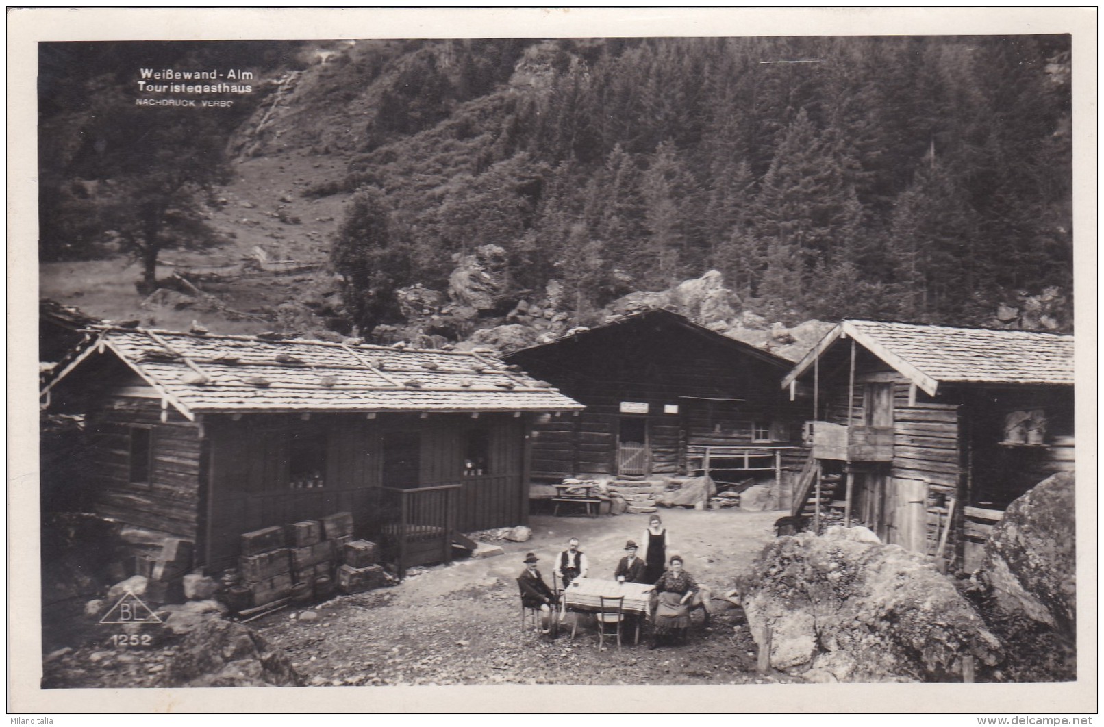 Schladminger Tauern -  Weißwand-Alm - Touristengasthaus * 13. IX. 1928 - Schladming