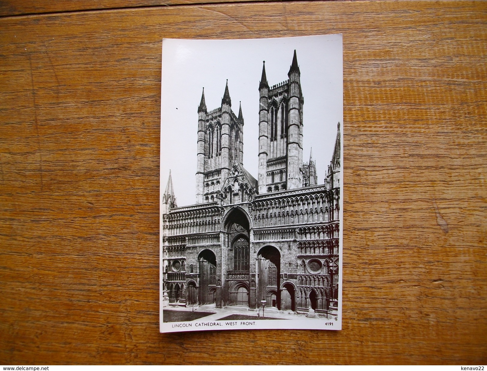 Angleterre , Lincoln , Cathédral , West Front - Lincoln