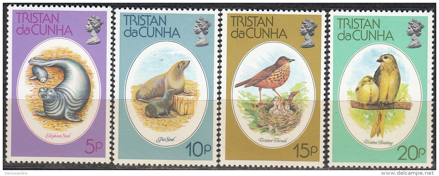 Tristan Da Cunha 1979 Michel 253 - 256 Neuf ** Cote (2002) 3.50 Euro Animaux - Tristan Da Cunha