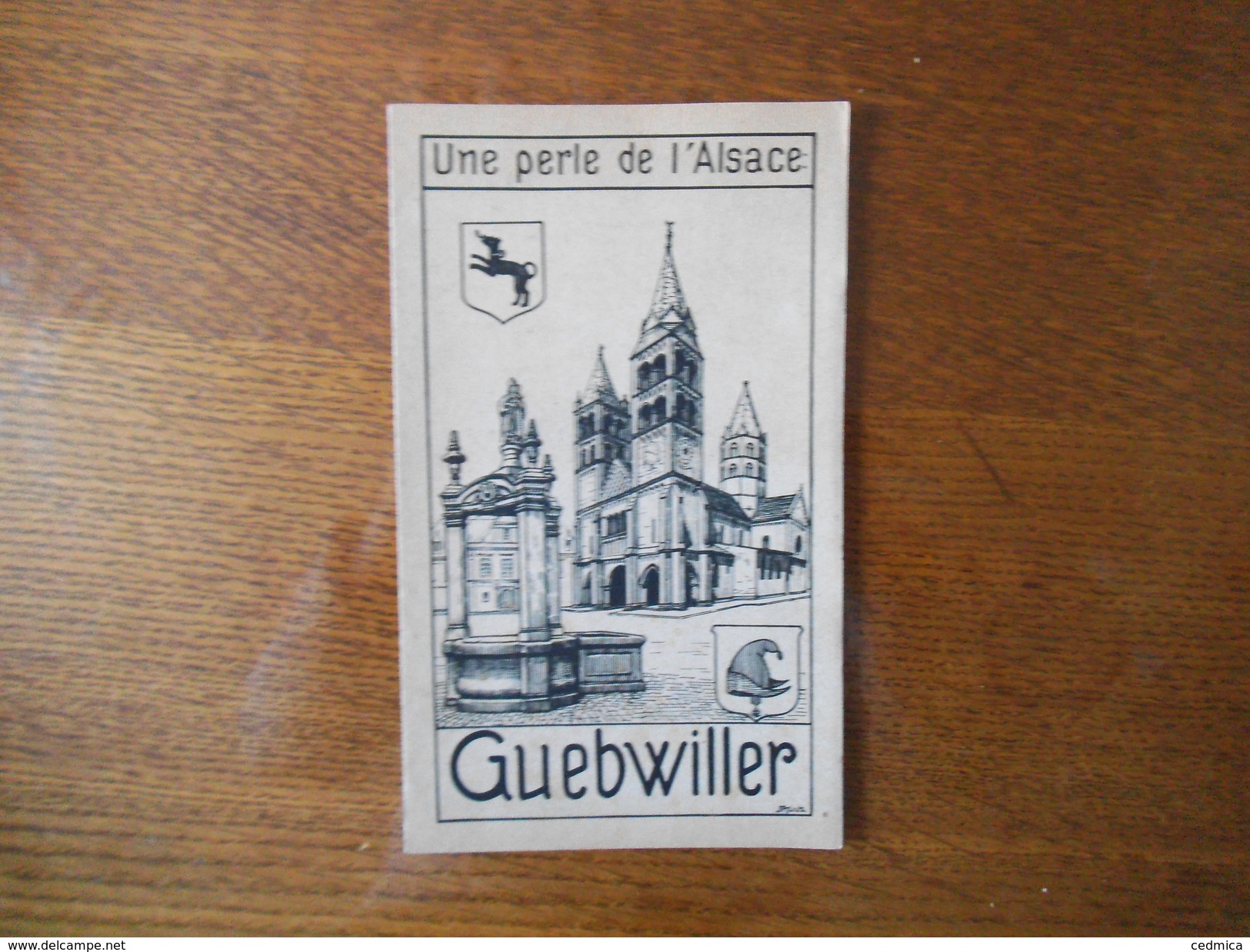 GUEBWILLER UNE PERLE DE L'ALSACE DEPLIANT - Alsace