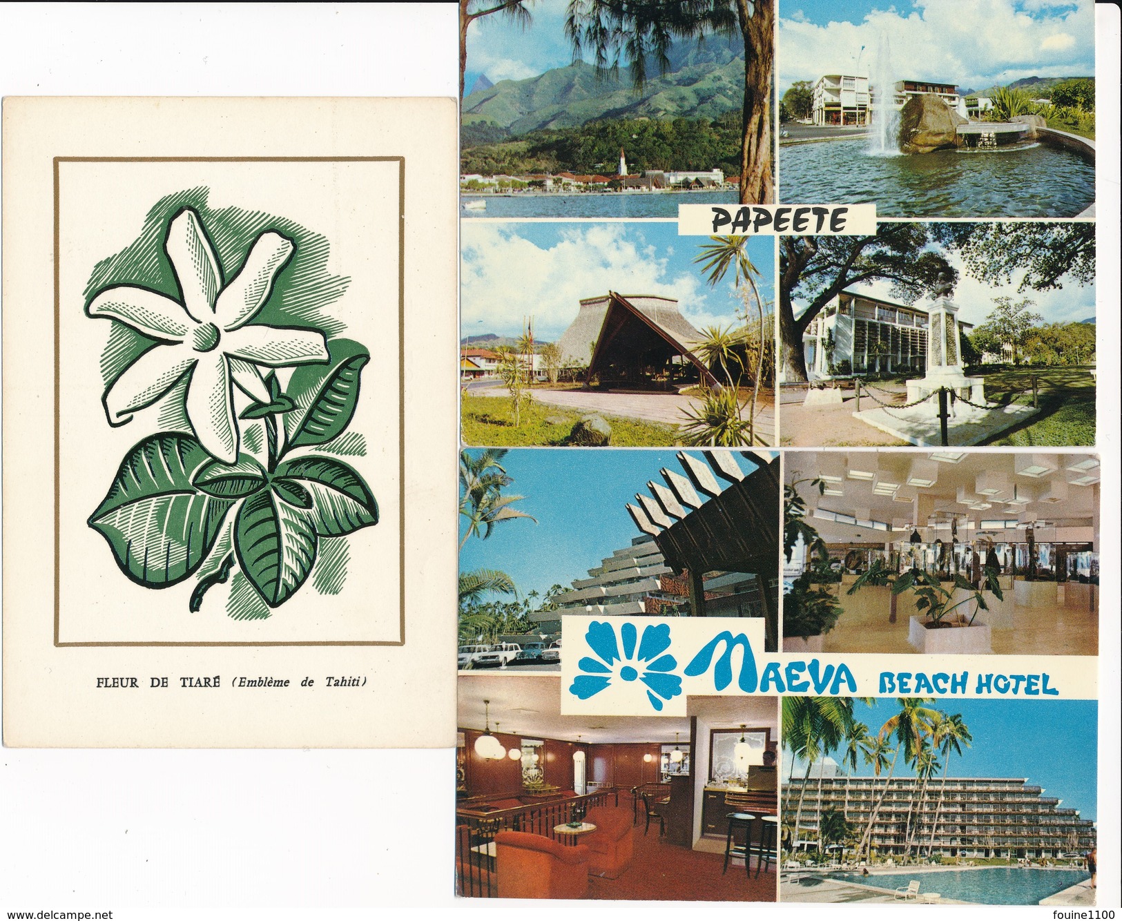 Lot De 52 Cartes ( Format 15 X 10 Cm ) De TAHITI  ( Bora Bora Papeete Moorea )  ( Recto Verso ) - Tahiti