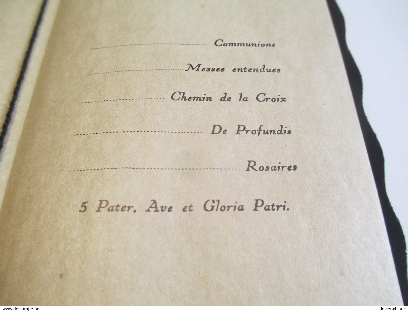 Bouquet Spirituel/ Carte D'actes De Dévotion/Canada /Pour Le Repos De L'âme De .../Non Utilisée/Vers 1920-1940/ FPD100 - Décès