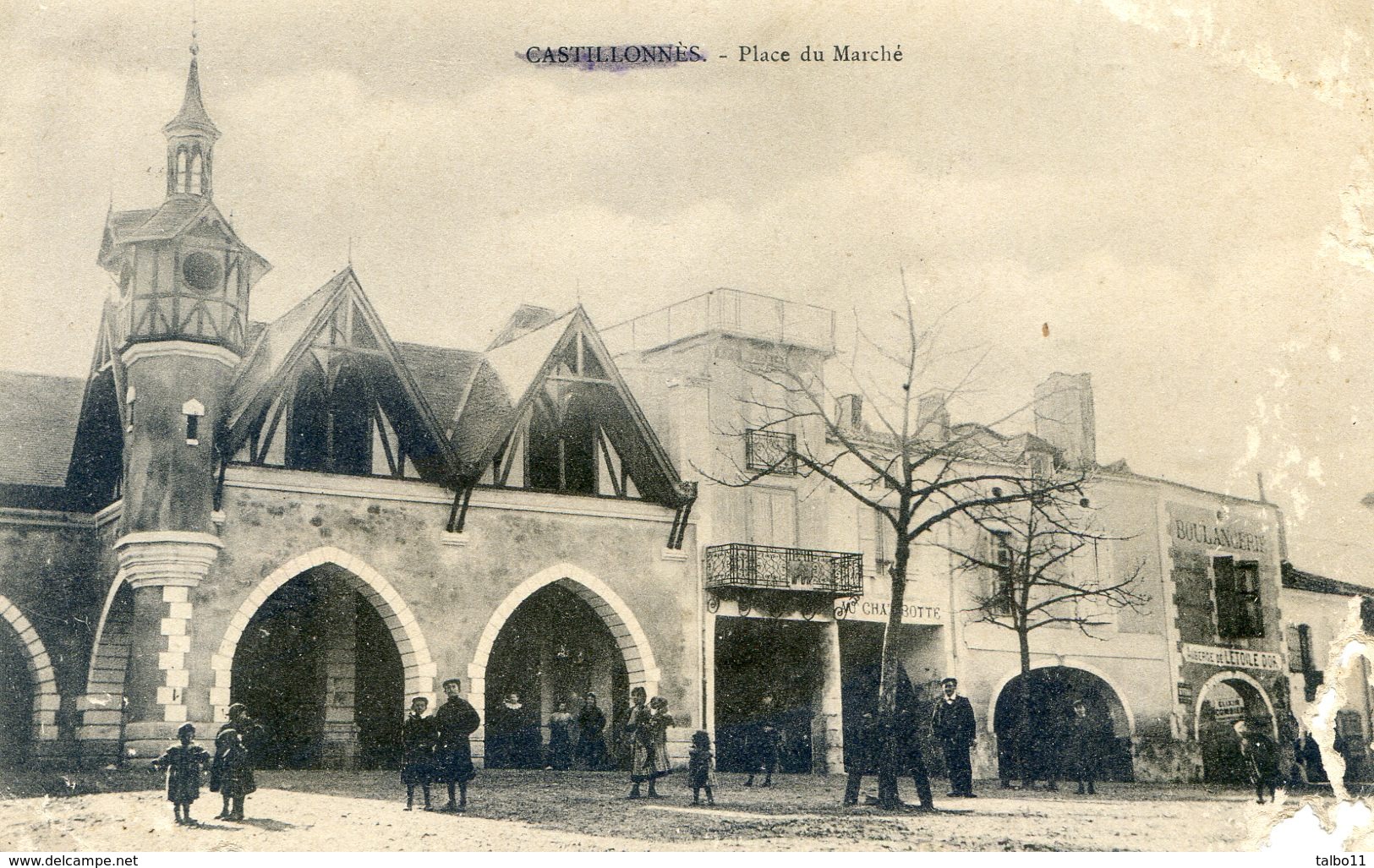 Castillonnes - Place Du Marché - Autres & Non Classés