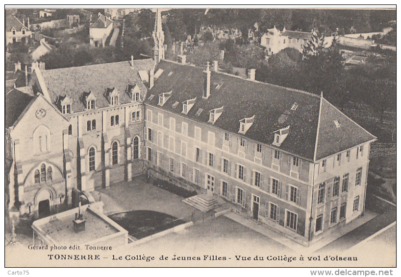 Tonnerre 89 - Collège De Jeunes Filles - Tonnerre