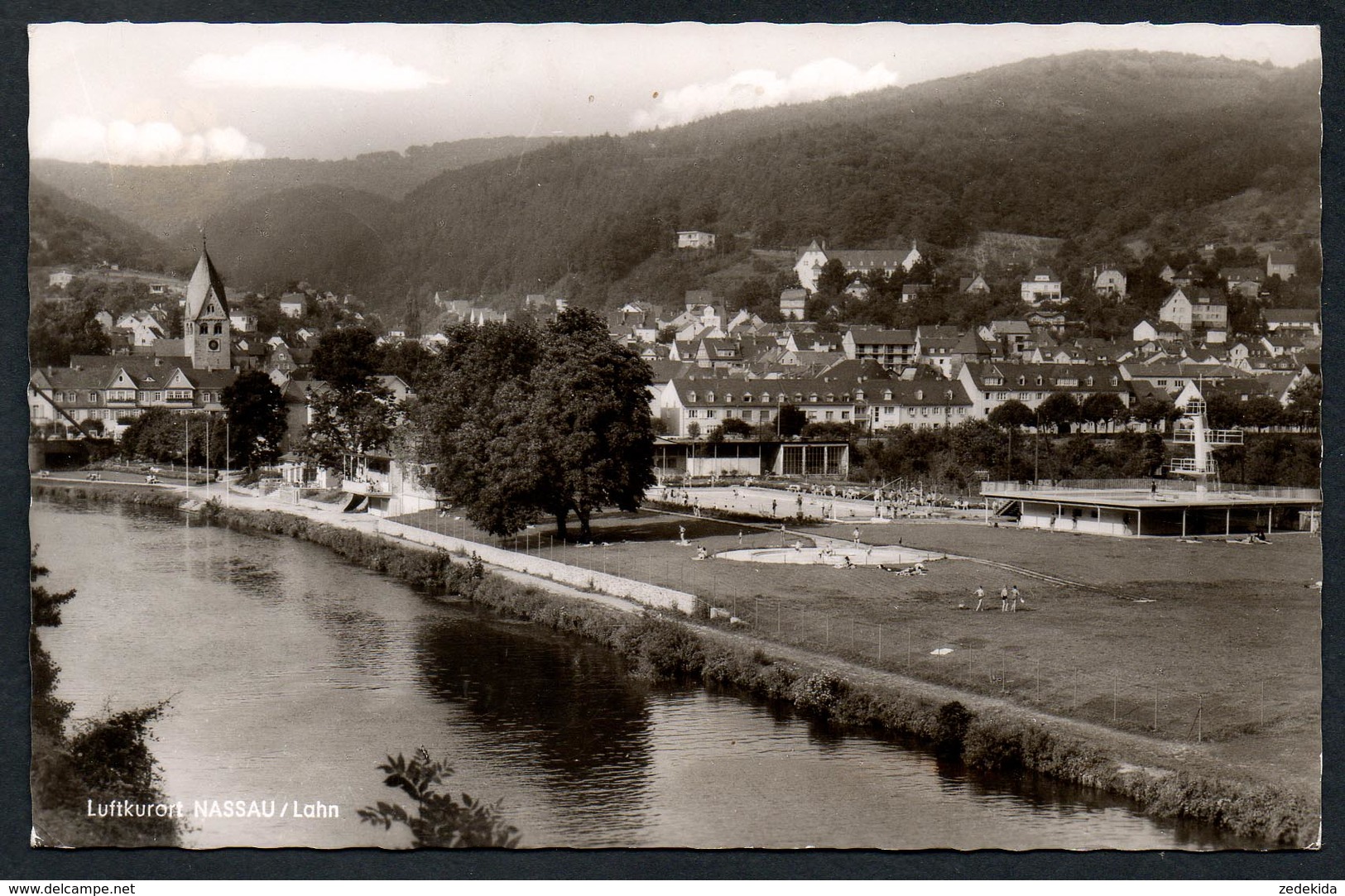 9412 - Alte Foto Ansichtskarte - Nassau - Gel 1963 Sonderstempel - Zeitz - Nassau