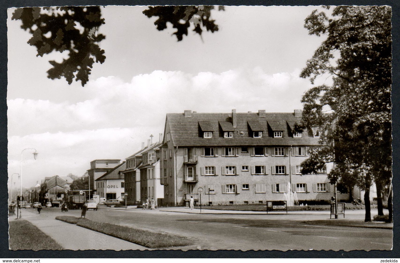 9421 - Alte Foto Ansichtskarte - Neu Isenburg - Frankfurter Straße - Schöning - N. Gel TOP - Neu-Isenburg