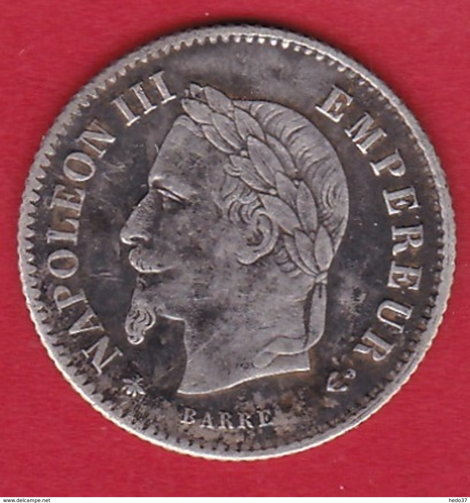 France 20 Centimes Napoléon III Tête Laurée 1867 A - 20 Centimes