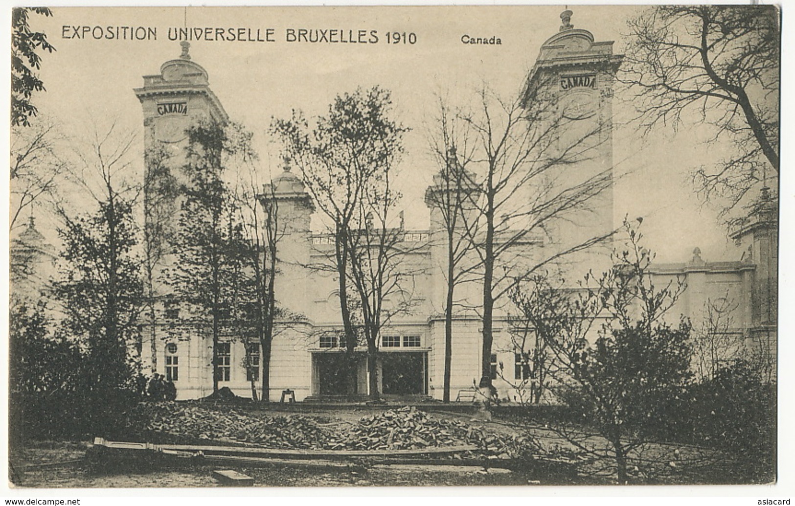 Pavillon Du Canada Exposition Universelle Bruxelles 1910 Canada Pavilion - Non Classés