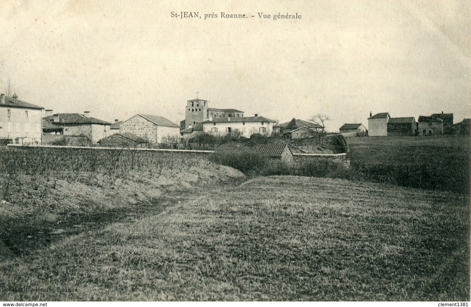 Saint Jean Pres Roanne Vue Generale - Saint Jean Soleymieux