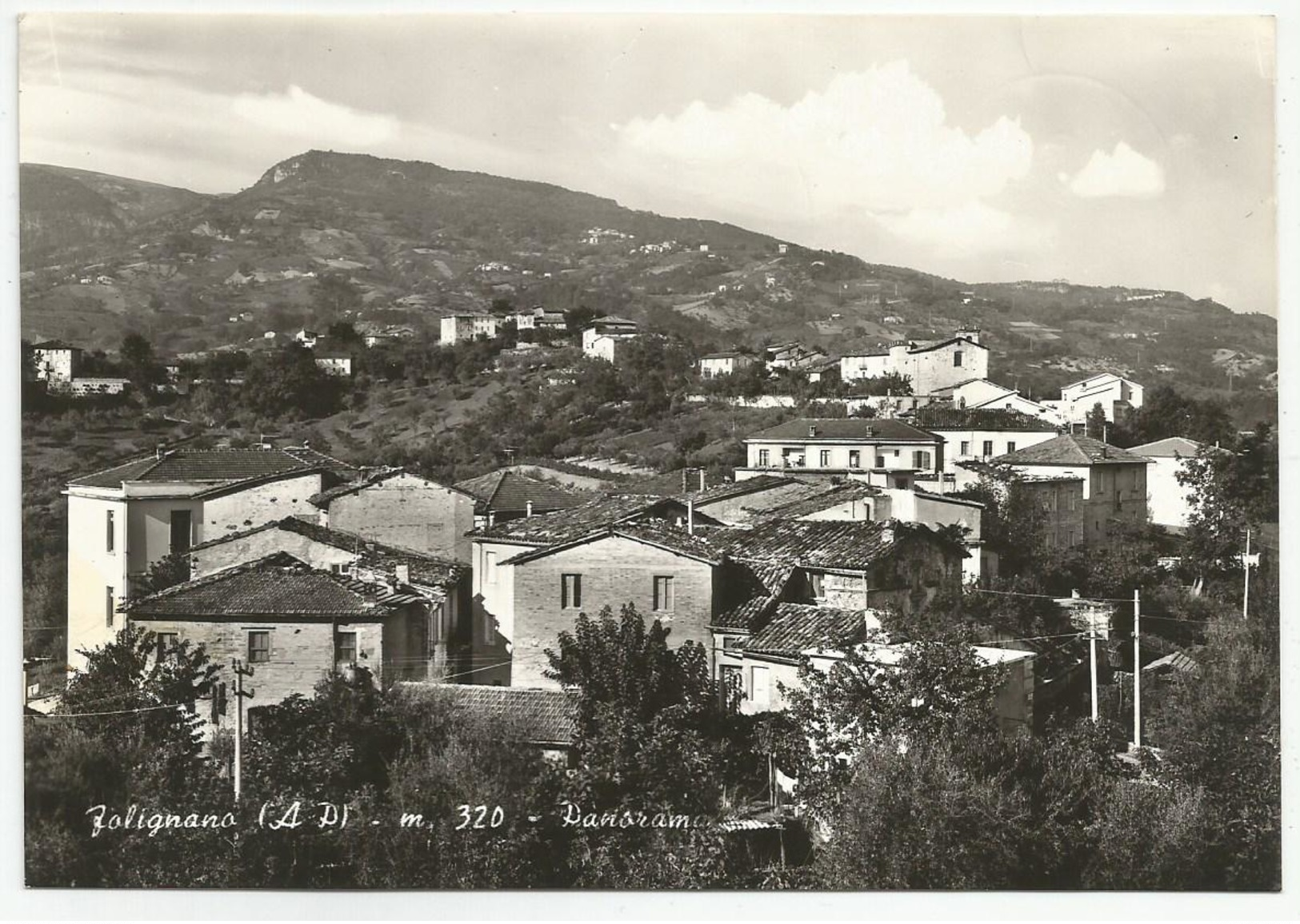 ASCOLI PICENO (021) - FOLIGNANO Panorama - FG/Non Vg - Ascoli Piceno