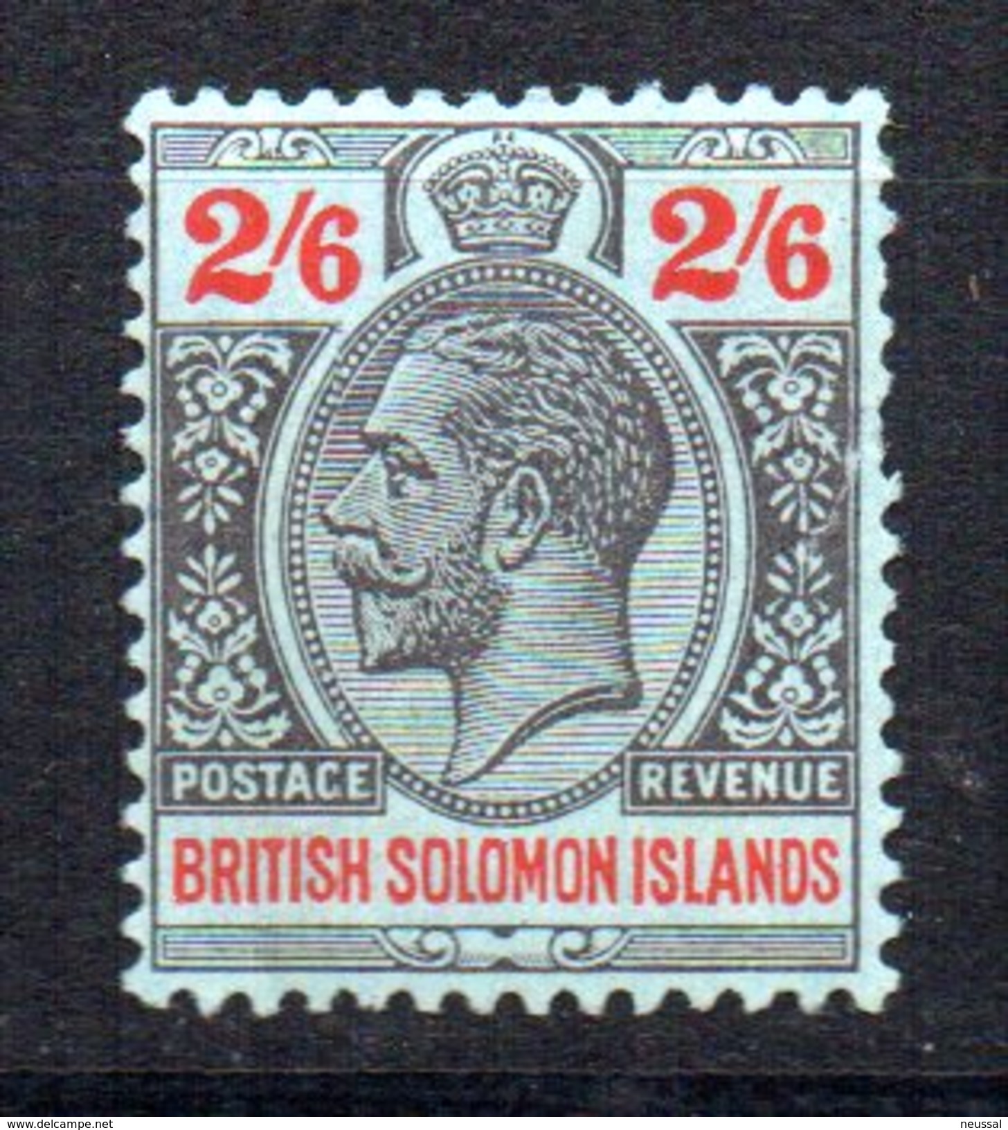 Sello Nº 33 Salomon Island. - Islas Salomón (...-1978)