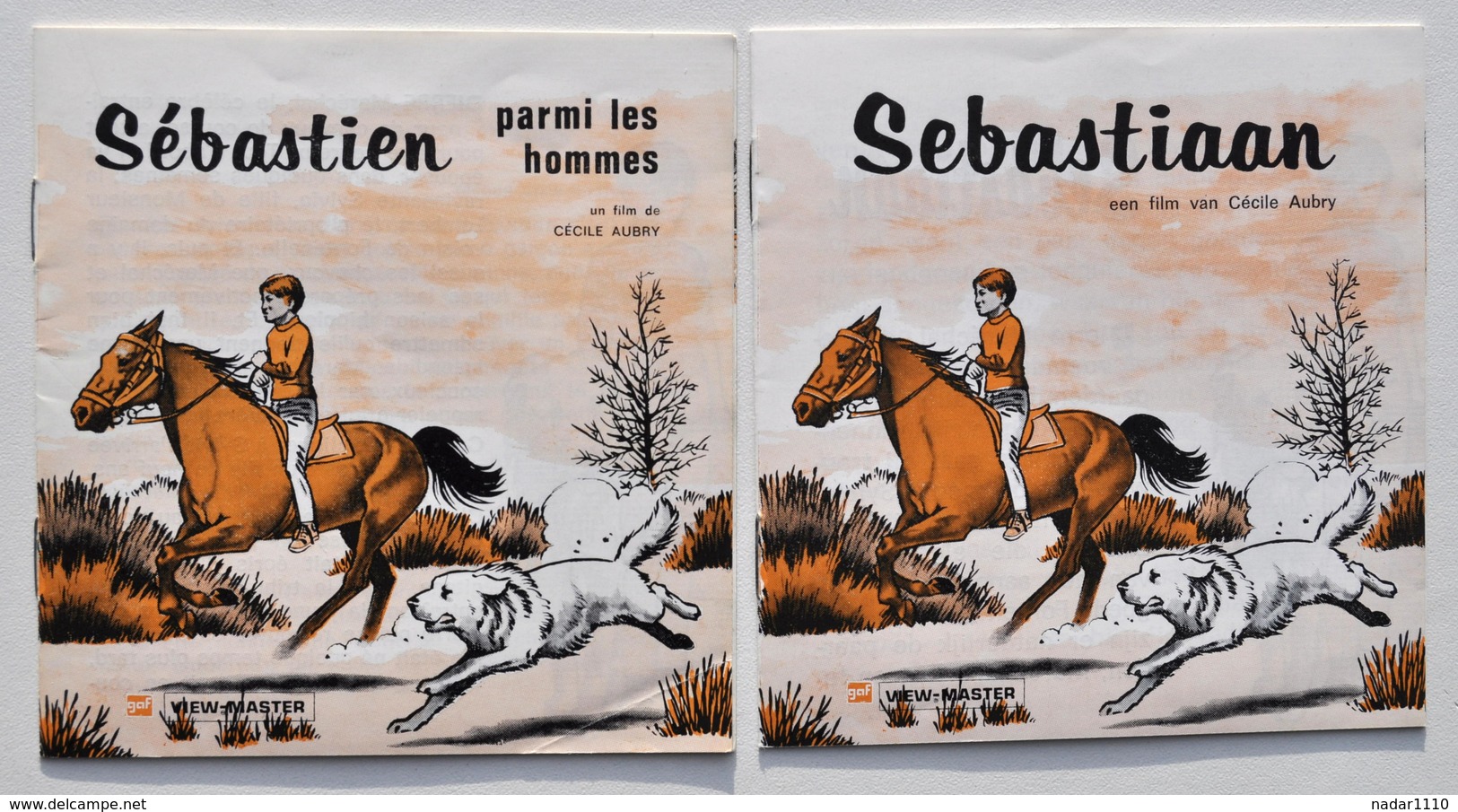 View-Master : Sébastien Parmi Les Hommes - Cécile Aubry, ORTF 1968 - Visionneuses Stéréoscopiques