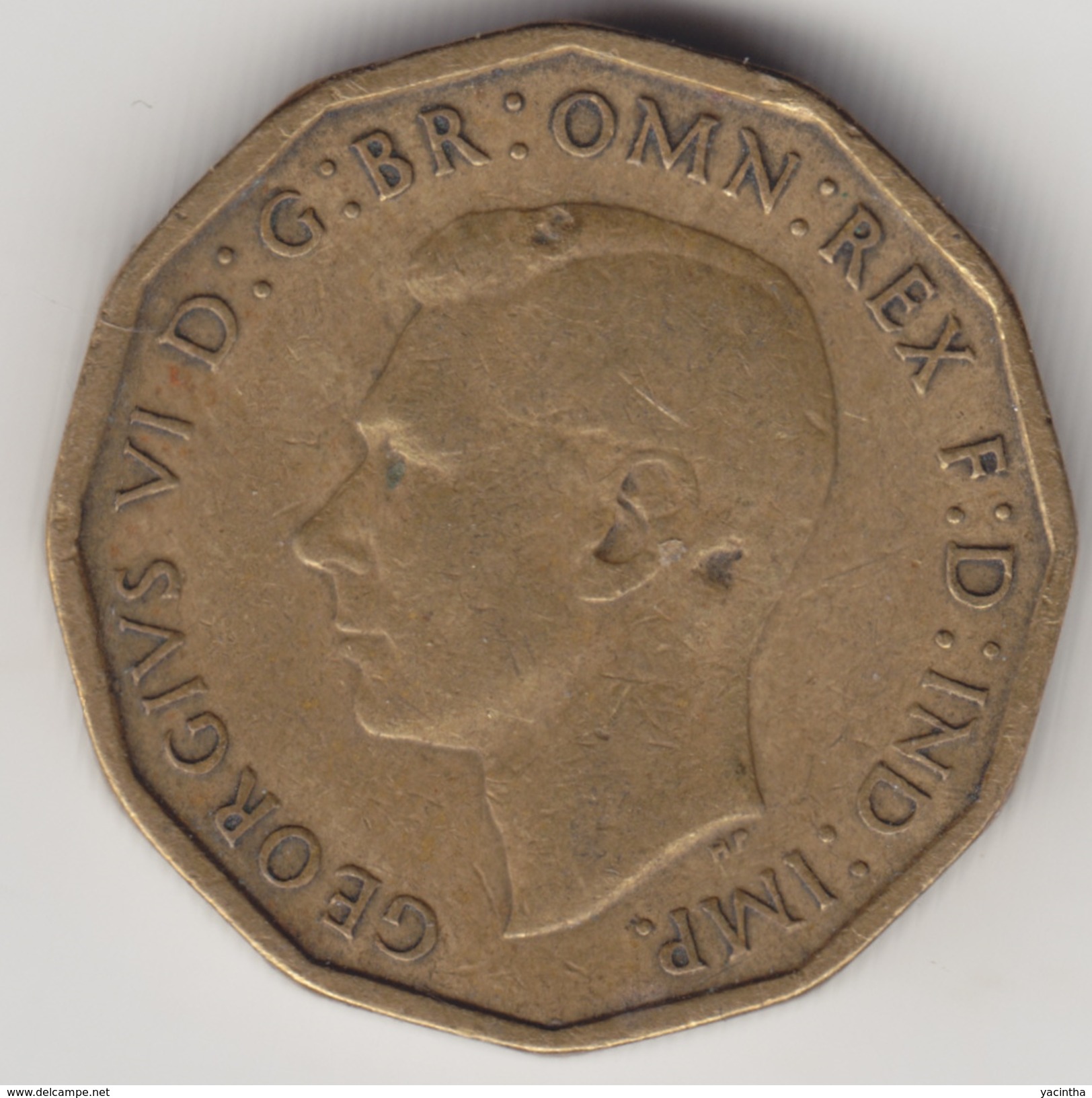 @Y@   3 Pence  Groot Brittannië   1942   (4415) - Andere & Zonder Classificatie