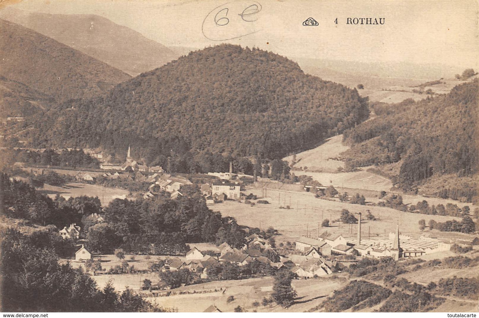 CPA 67 ROTHAU - Rothau