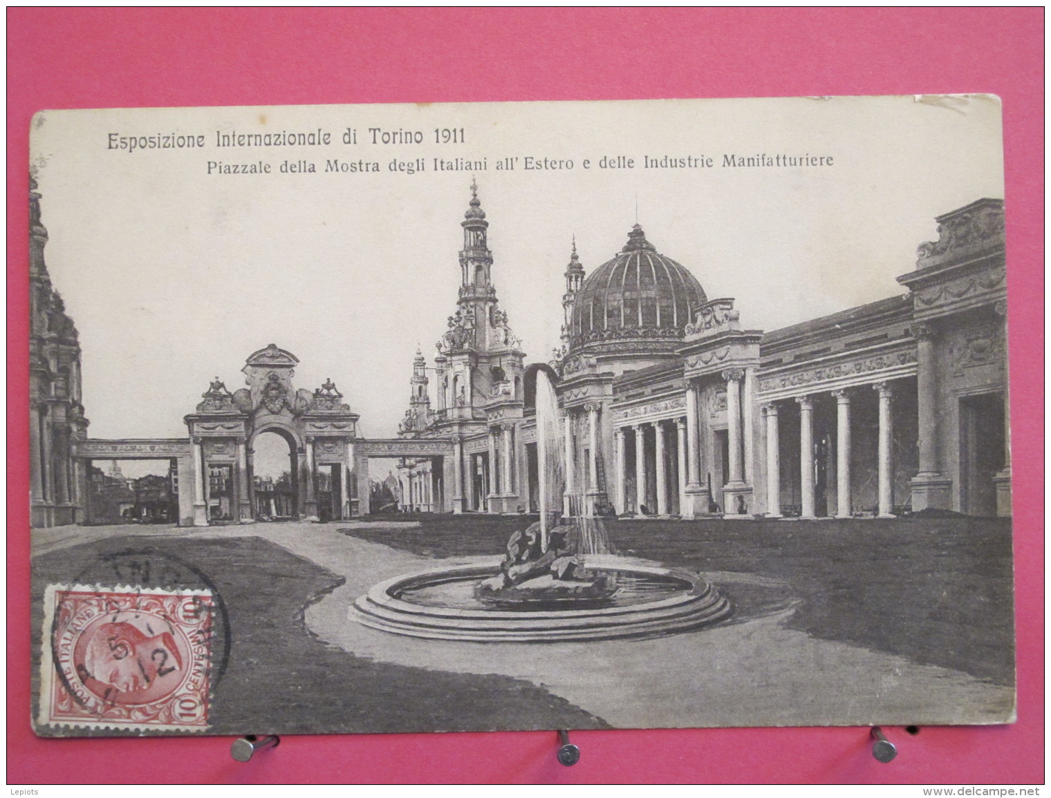 Italie - Torino - Exposizione Internazionale 1911 - Piazzale Della Mostra Degli Italliani All'Estero - Scans Recto-verso - Mostre, Esposizioni