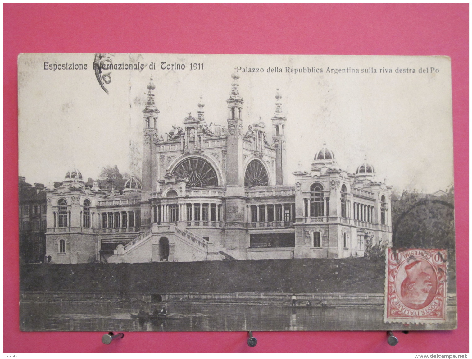 Italie - Torino - Exposizione Internazionale 1911 - Palazzo Della Republica Argentina - Scans Recto-verso - Mostre, Esposizioni