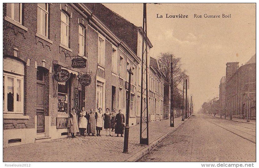 LA LOUVIERE : Rue Gustave Boël - Autres & Non Classés