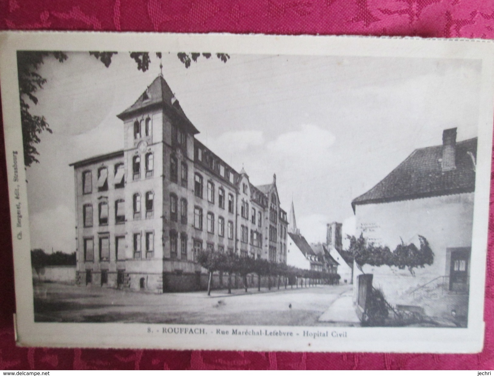 ROUFFACH . RUE MARECHAL LEFBEVRE. HOPITAL - Rouffach