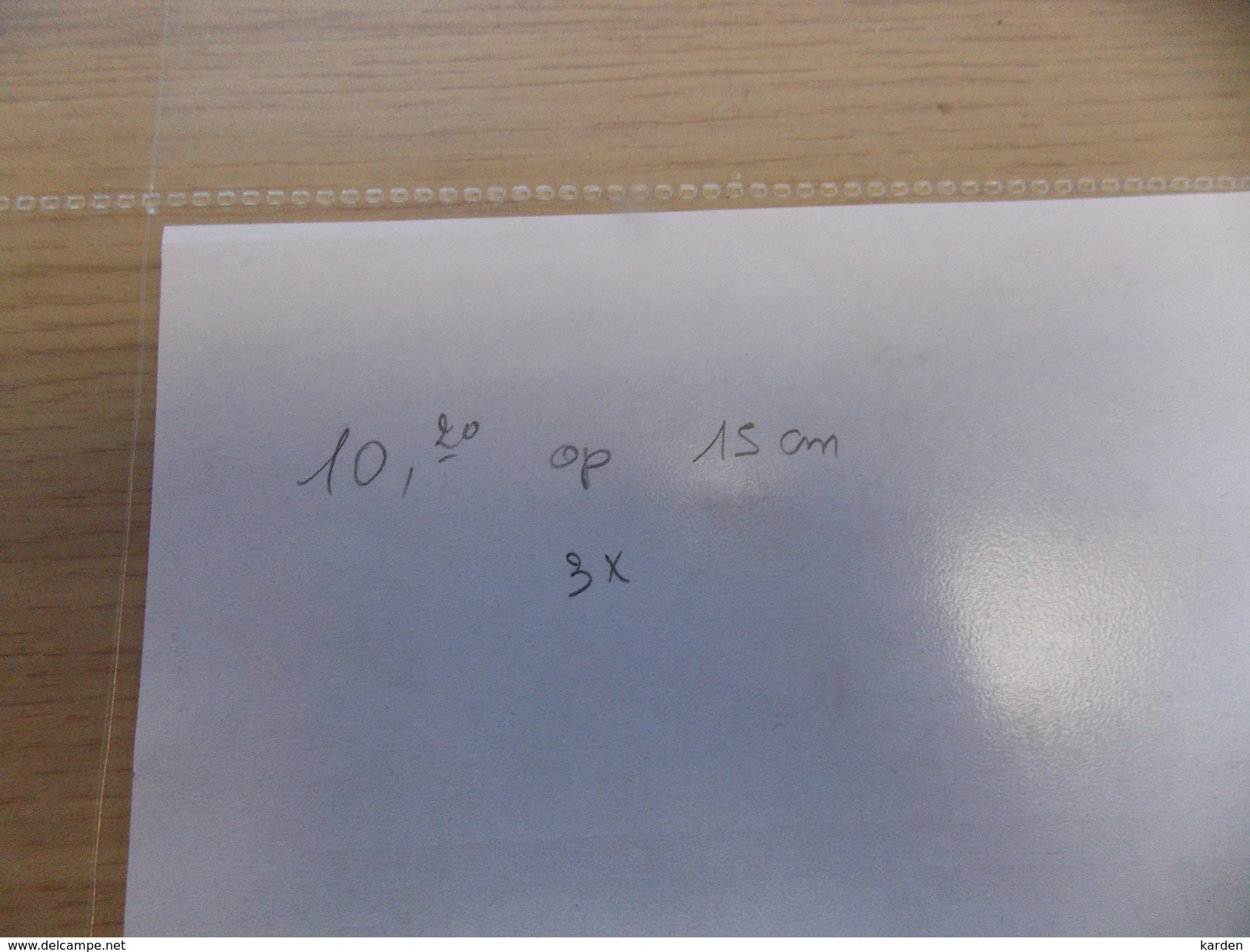 Henzo Tassen Voor 3 Postkaarten Horizontaal 10 Op 15 Cm  3x - Sin Clasificación