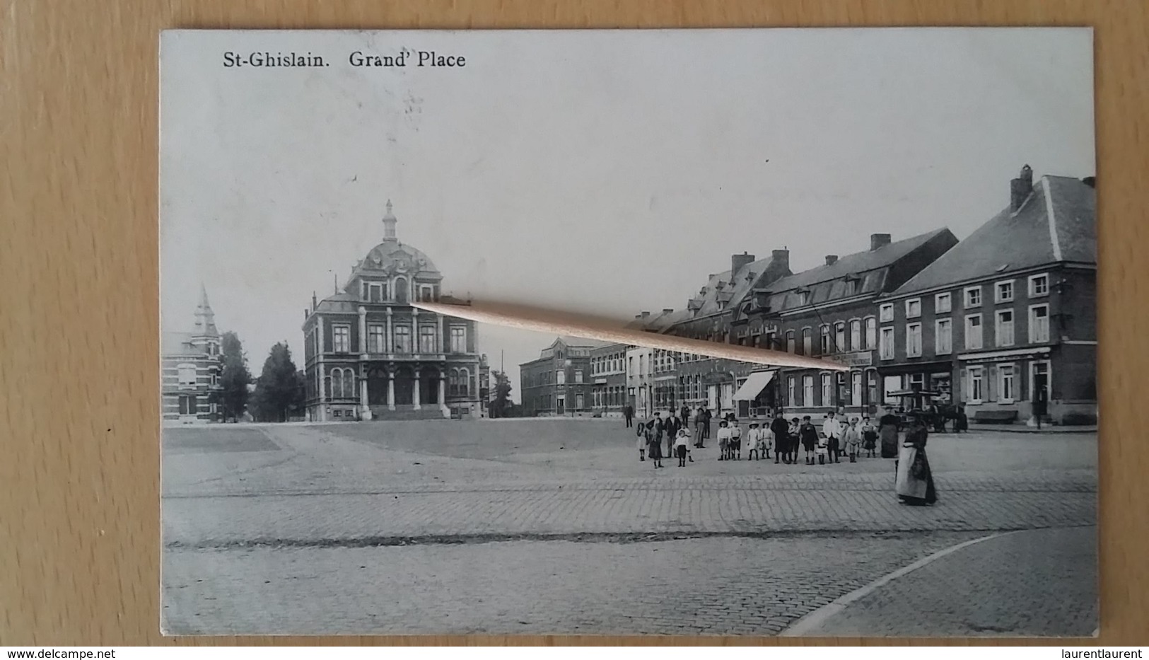 SAINT-GHISLAIN - Grand Place 1912 - Saint-Ghislain