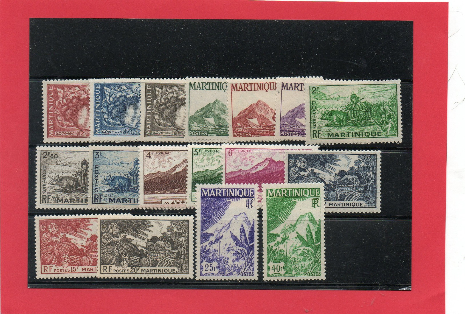 Martinique ( Série De 17 Valeurs Neuves N° 226/42 ) - Collections (sans Albums)