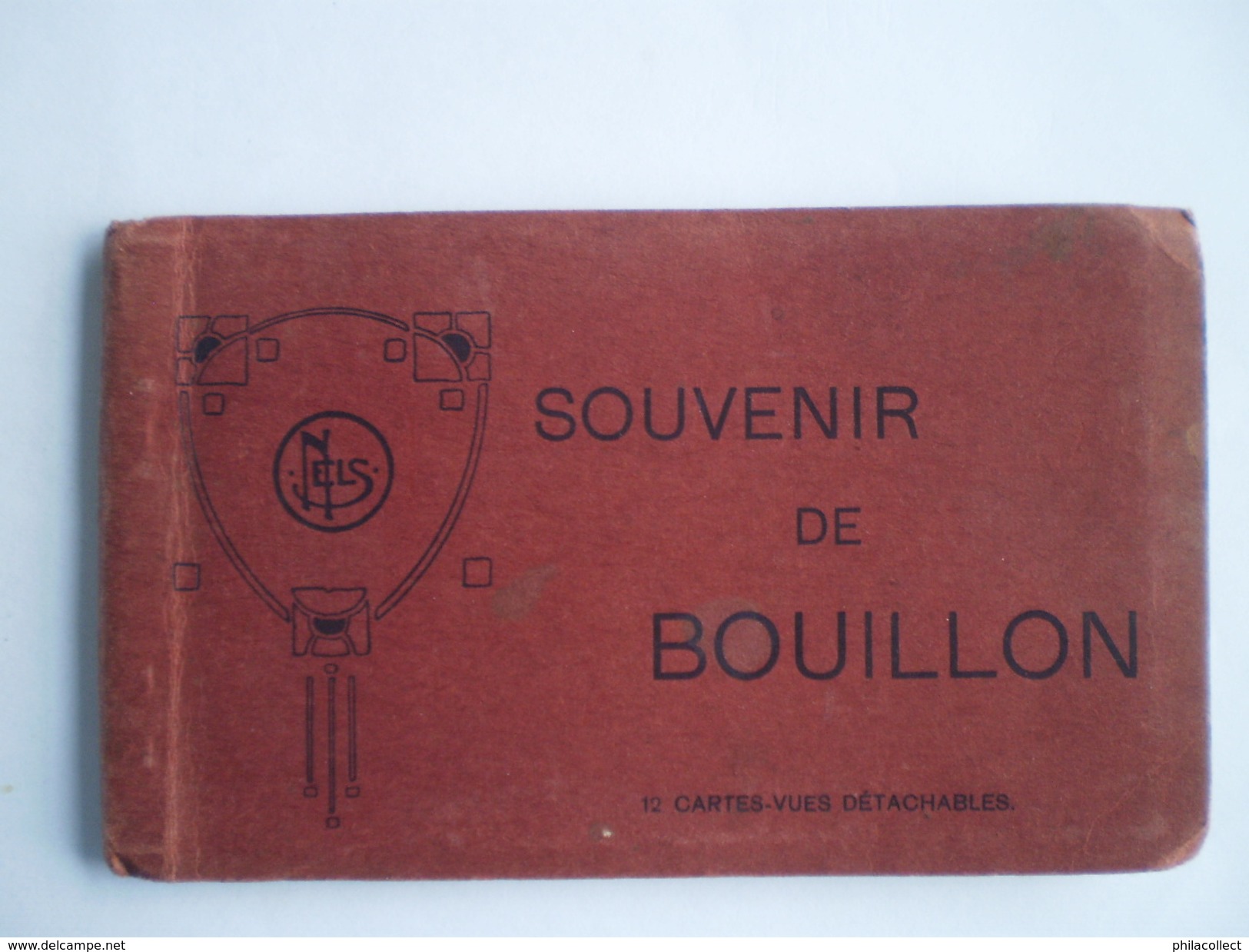 Boek - Boekje - Carnet Souvenir De Bouillon 8 Cartes Left Incl Stoomtram - Tram Vapeur? 19?? - Bouillon