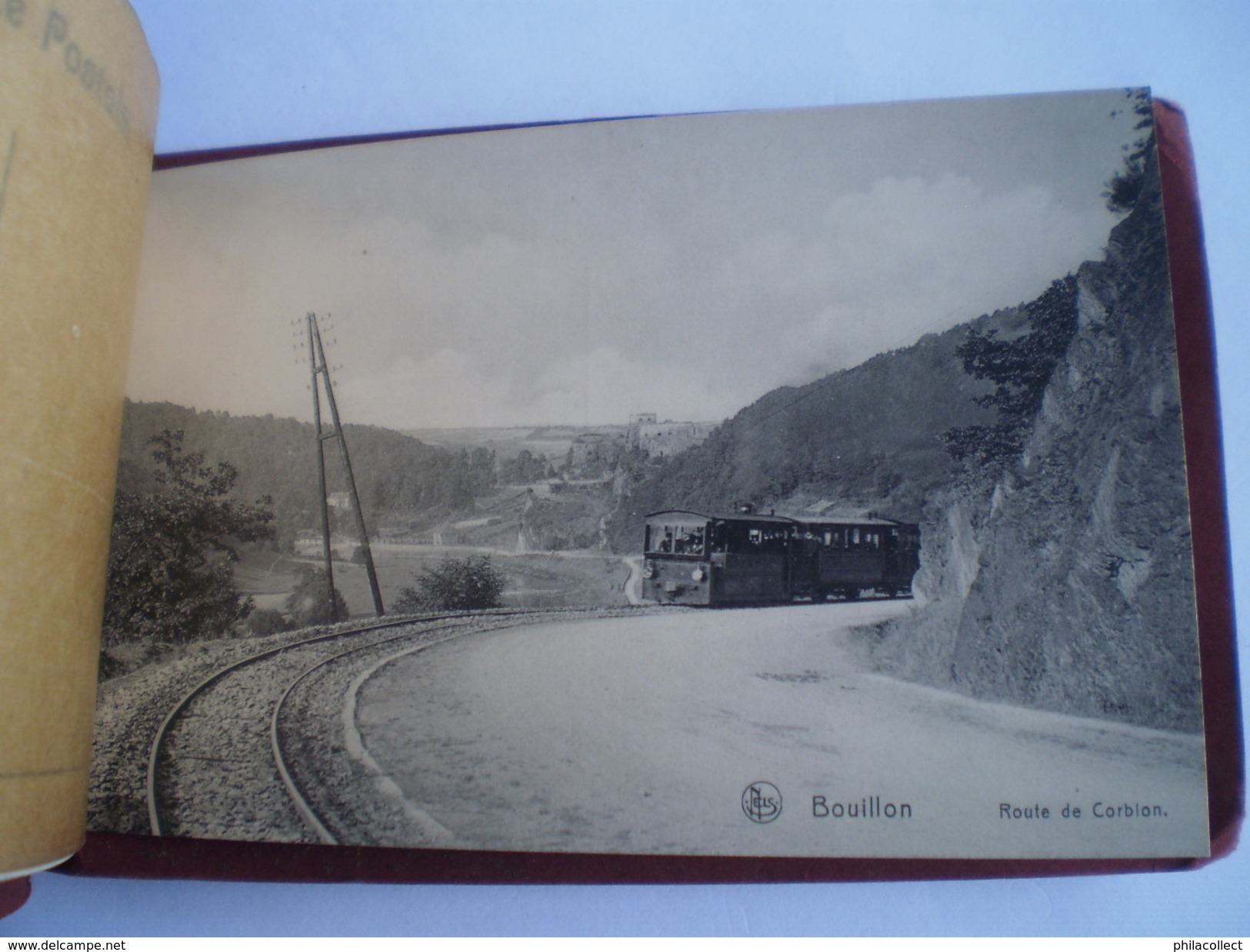 Boek - Boekje - Carnet Souvenir De Bouillon 8 Cartes Left Incl Stoomtram - Tram Vapeur? 19?? - Bouillon