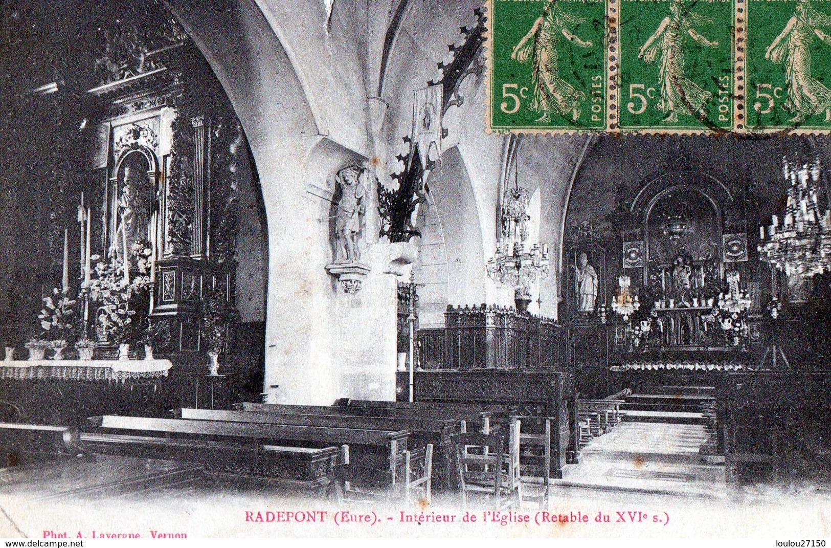 Radepont (Eure) - Intérieur De L'Eglise - Autres & Non Classés