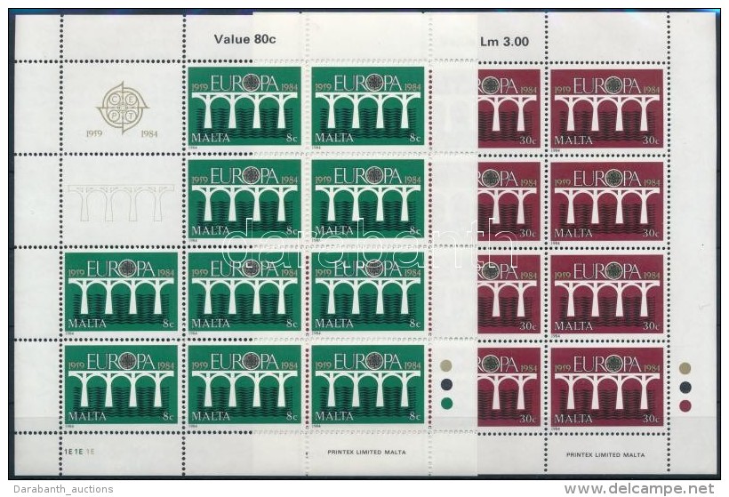 ** 1984 Europa CEPT Kis&iacute;vsor Mi 704-705 - Sonstige & Ohne Zuordnung