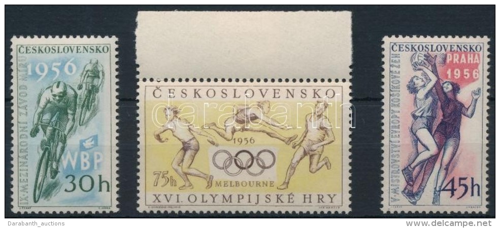 ** 1956 Ny&aacute;ri Olimpia, Melbourne Sor Mi 965-967 - Sonstige & Ohne Zuordnung