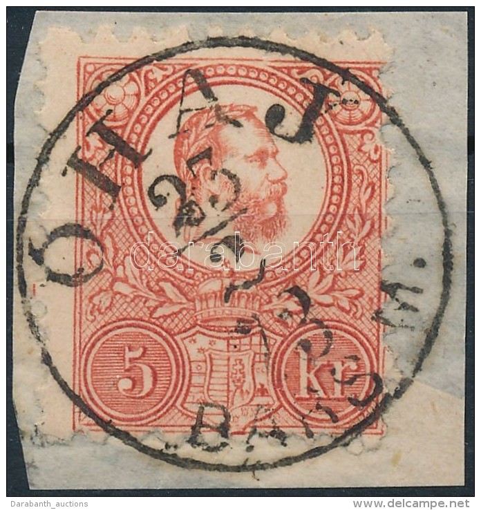 1871 R&eacute;znyomat 5kr '&Oacute;HAJ' Luxus (Gudlin 300 P) - Sonstige & Ohne Zuordnung