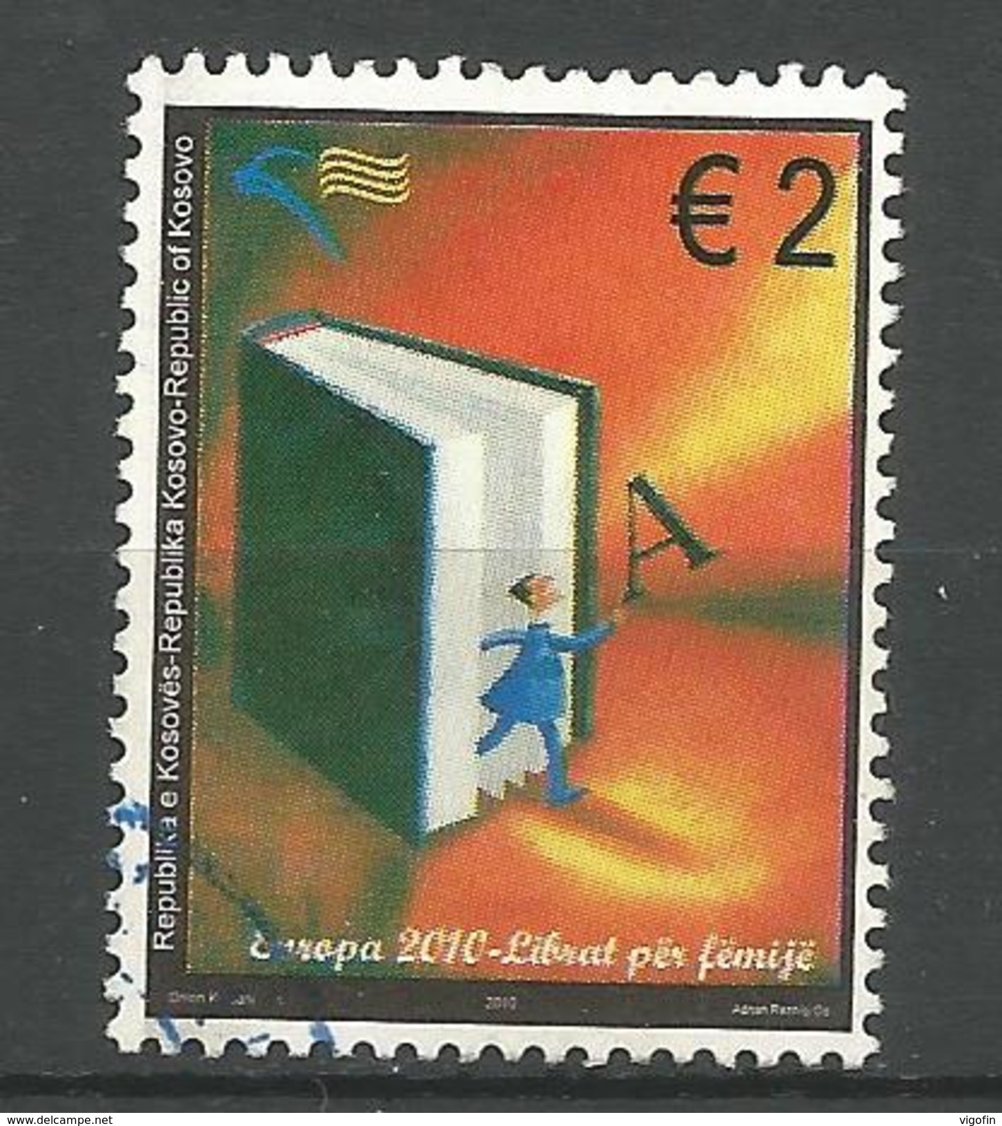 KOS 2010-156 EUROPA CEPT, KOSOVO, 1 X 1v, Used - Kosovo