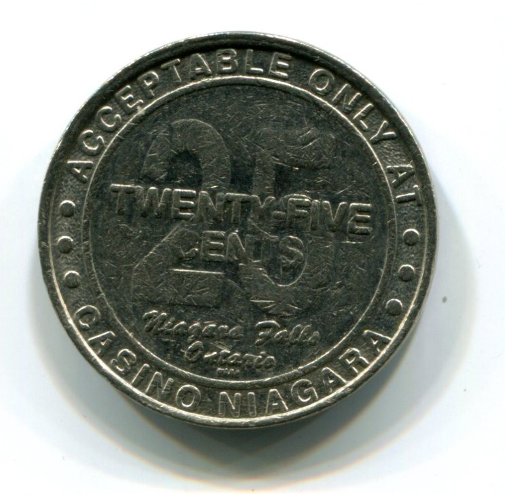 Casino Niagara Ontario Canada 25c Gaming Token - Casino