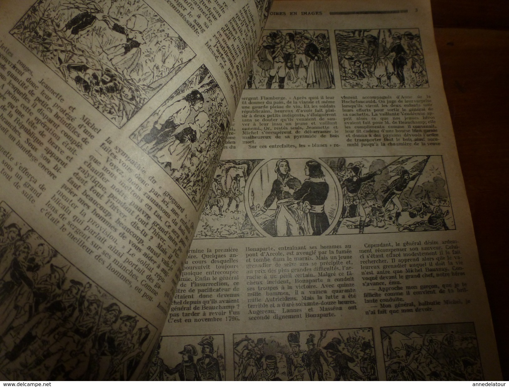 1935 HISTOIRES EN IMAGES  > Du Général Vendéen Charette  à Machecoult ------> Général Beauchamp Et Fils Et Fille - Autre Magazines