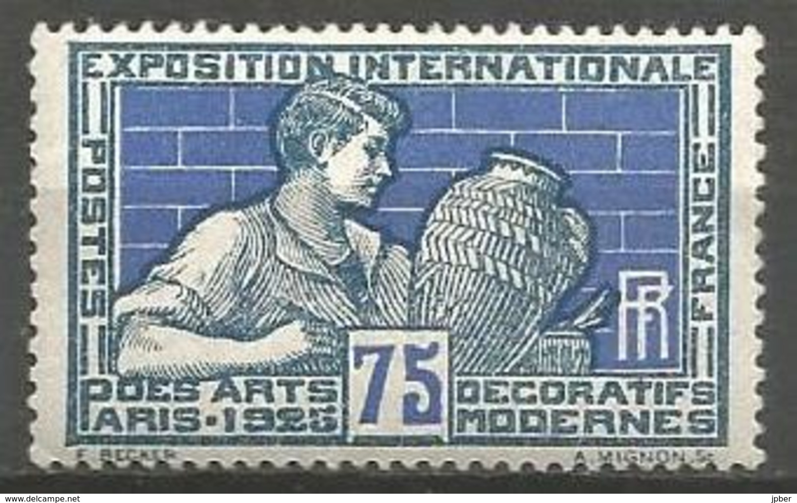 France - F1/269 - N°214 **     Exposition Arts Décoratifs - Unused Stamps