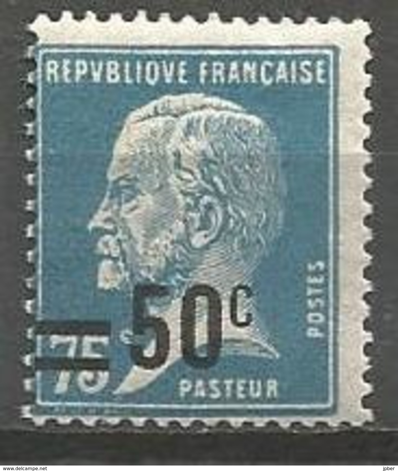 France - F1/272 - Type Pasteur - N°219 ** - 1922-26 Pasteur