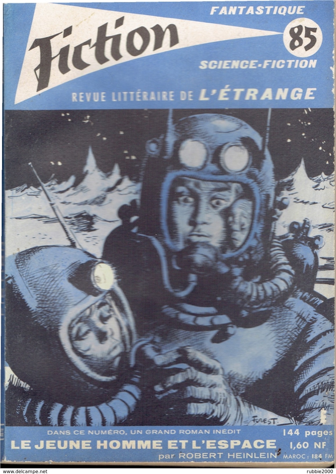 FICTION 1960 NUMERO 85 REVUE DE L ETRANGE FANTASTIQUE SCIENCE FICTION - Fictie