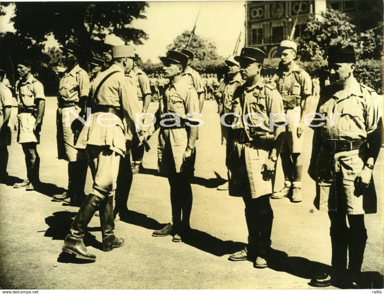 LE CAIRE Revue Militaires Après Bir Hakeim C.1942 FFL - WWII EGYPTE - War, Military