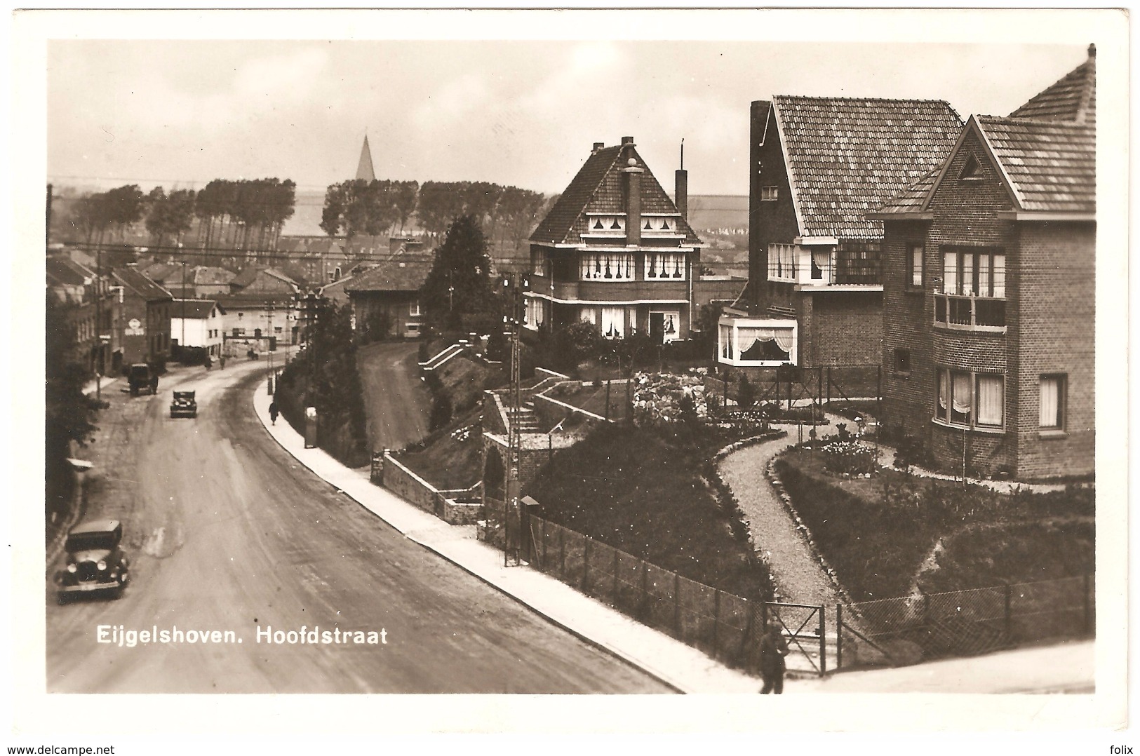 Eijgelshoven / Eygelshoven - Hoofdstraat - 1948 - Fotokaart - Kerkrade