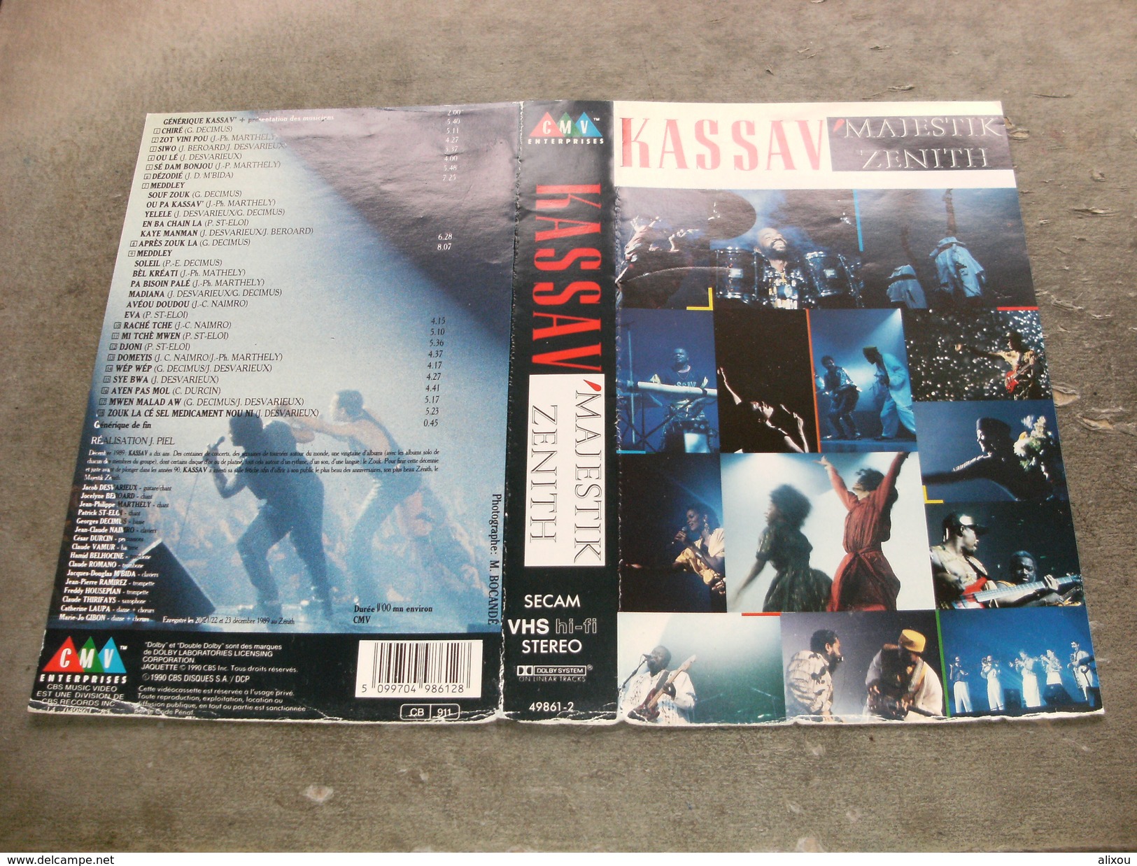 Rare Film : " Kassav  Majestik Zenith " - Concert Et Musique