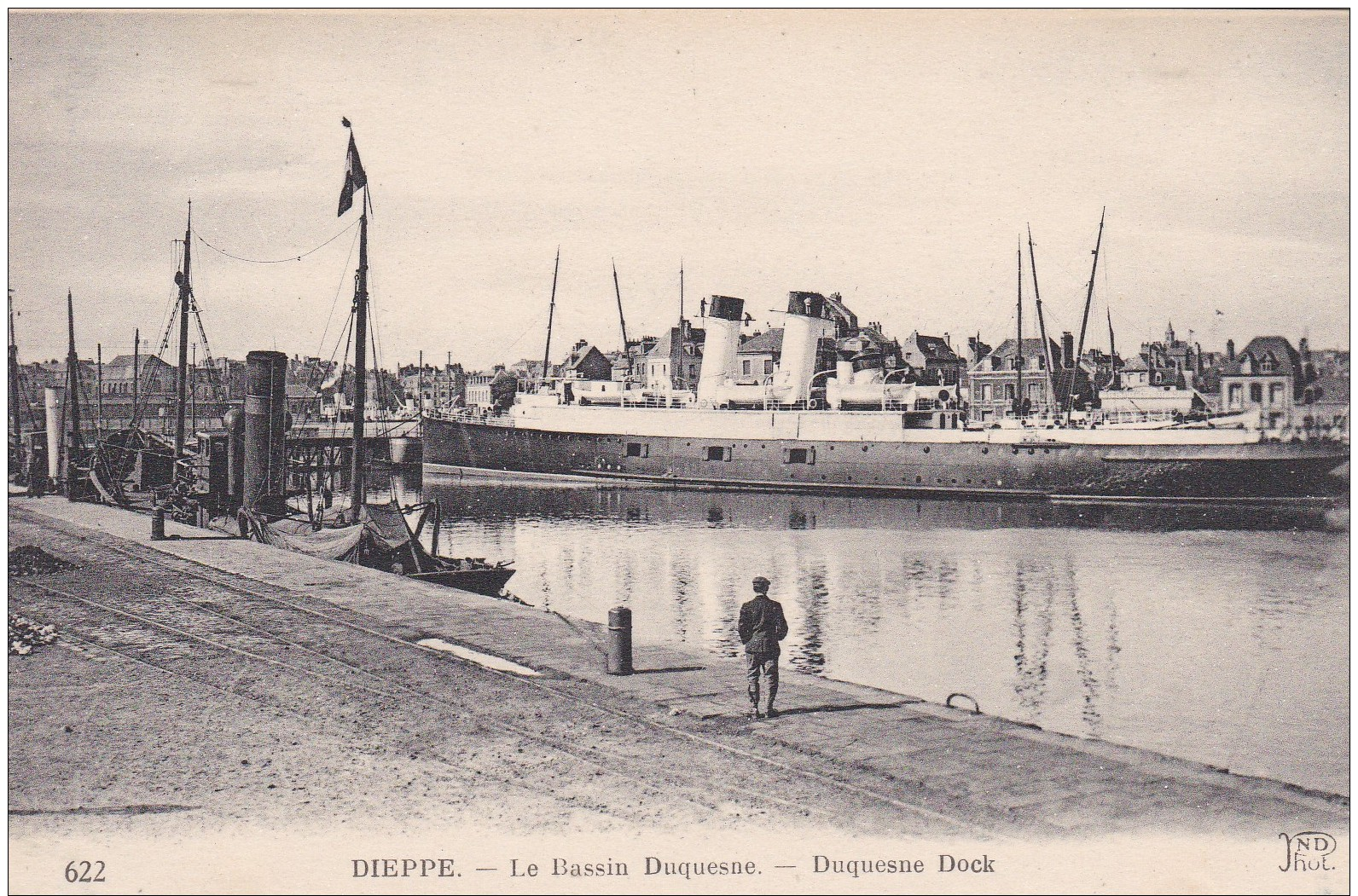 B5 - 76 - Dieppe - Seine-Maritime - Le Bassin Dusuesne - Duquesne Dock - N° 622 - Dieppe
