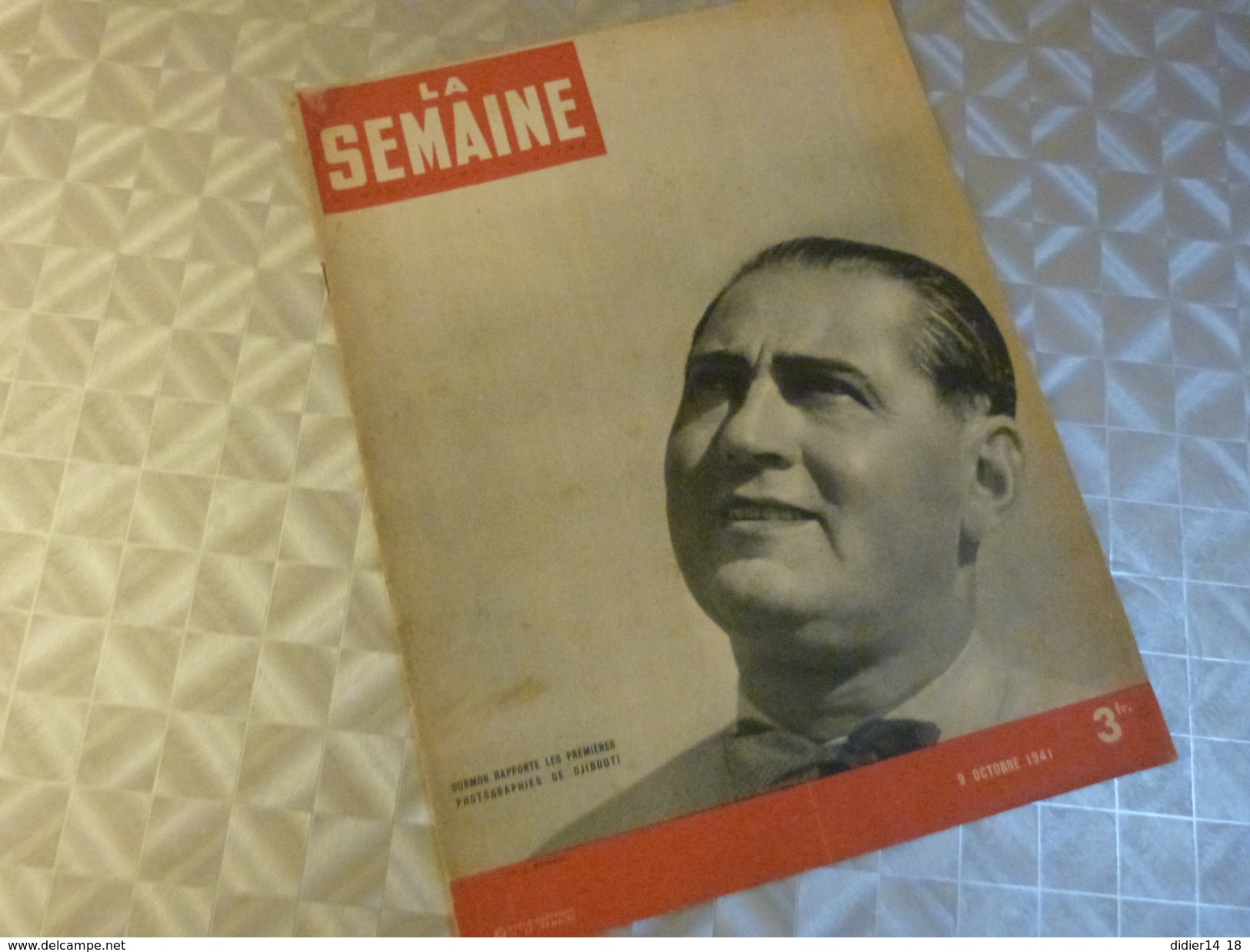 LA SEMAINE .09/10/1941. VICHY PETAIN.  KIEV . GUERRE RUSSE. LE + GRAND BARRAGE DU MONDE. - French