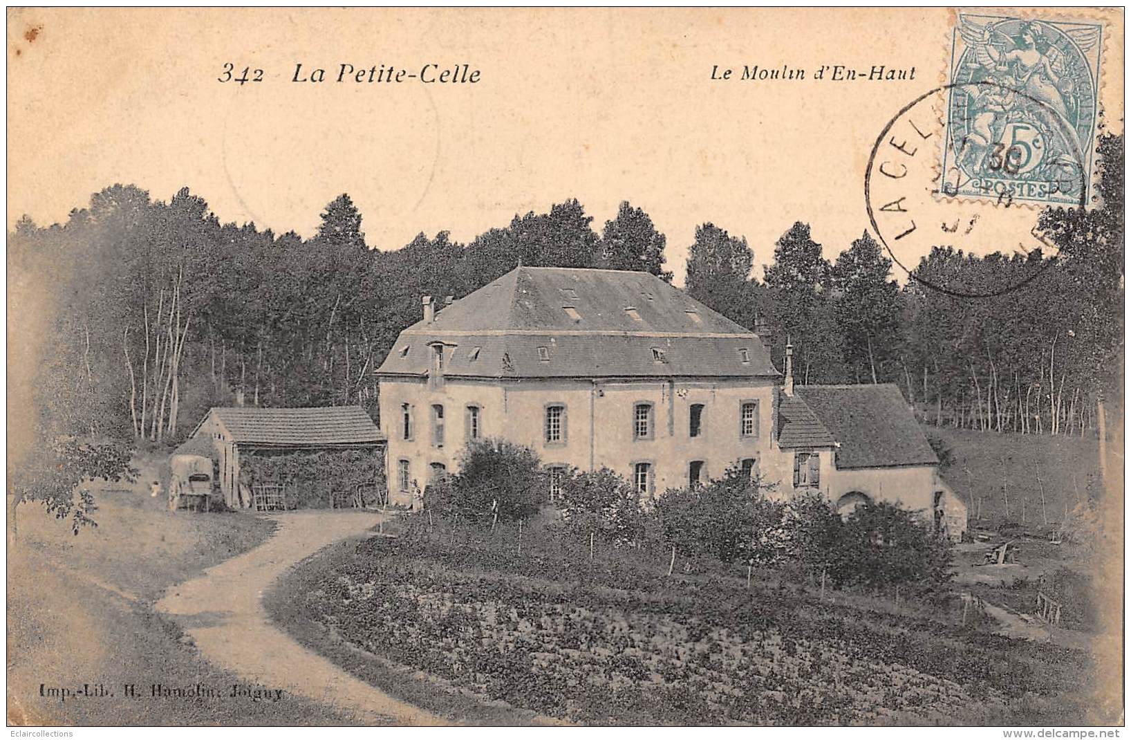 La Petite Celle        89     Le Moulin      (voir Scan) - Autres & Non Classés