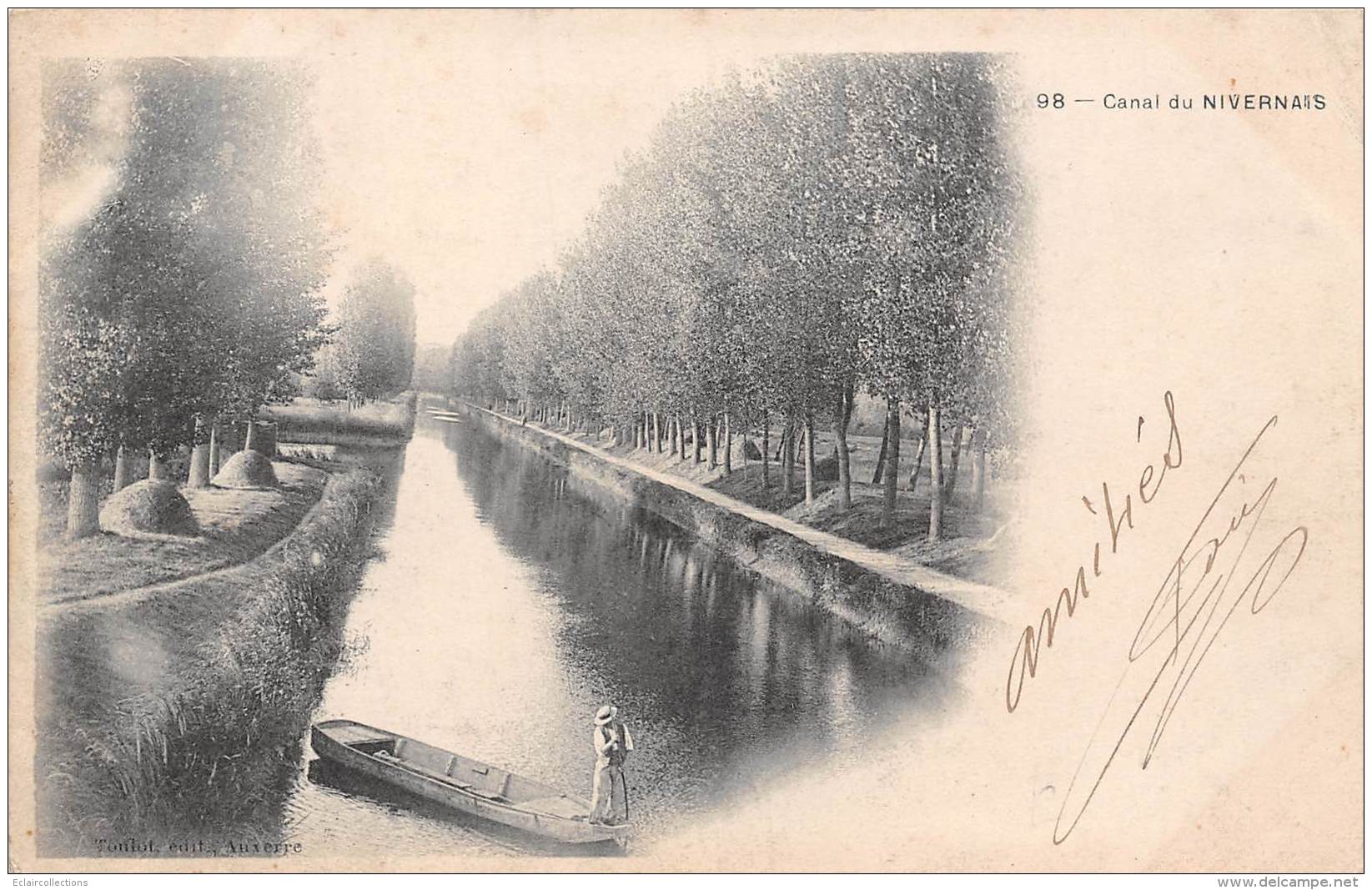 En Nivernais    58     Le Canal   (voir Scan) - Sonstige