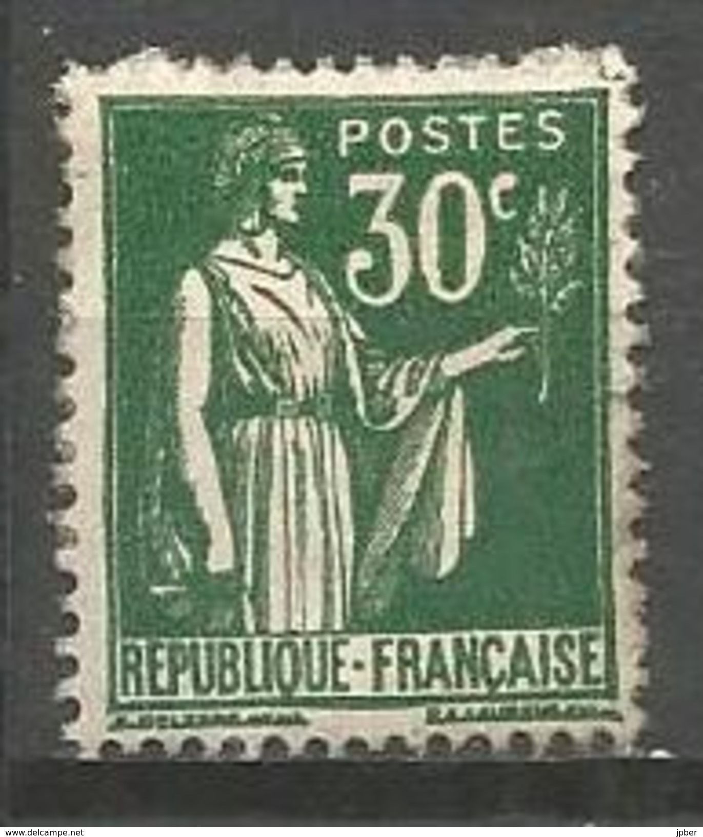 France - F1/297 - Type Paix - N°280(*) - 1932-39 Vrede