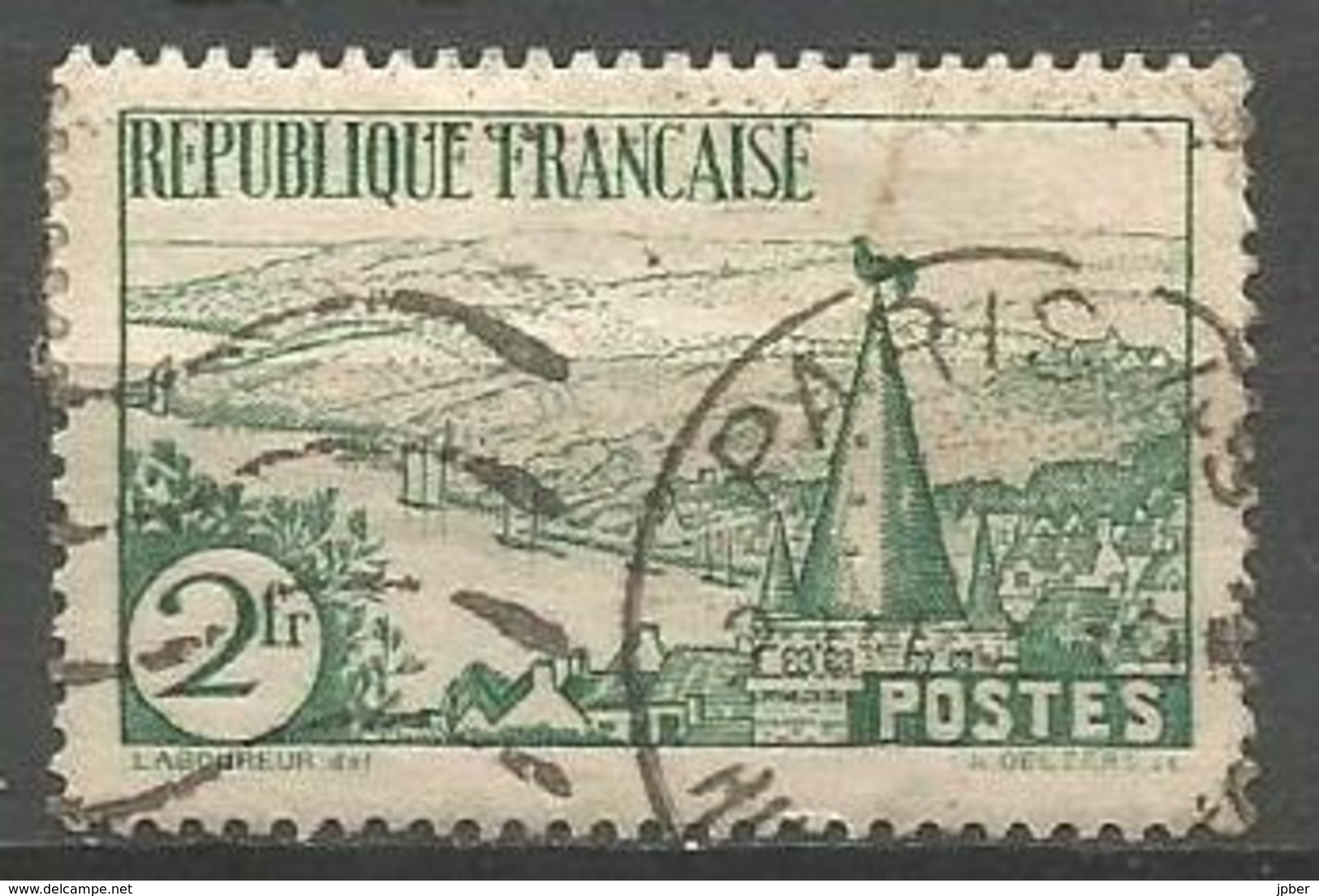 France - F1/308 - N°301 Obl. - Rivière Bretonne - - Unused Stamps