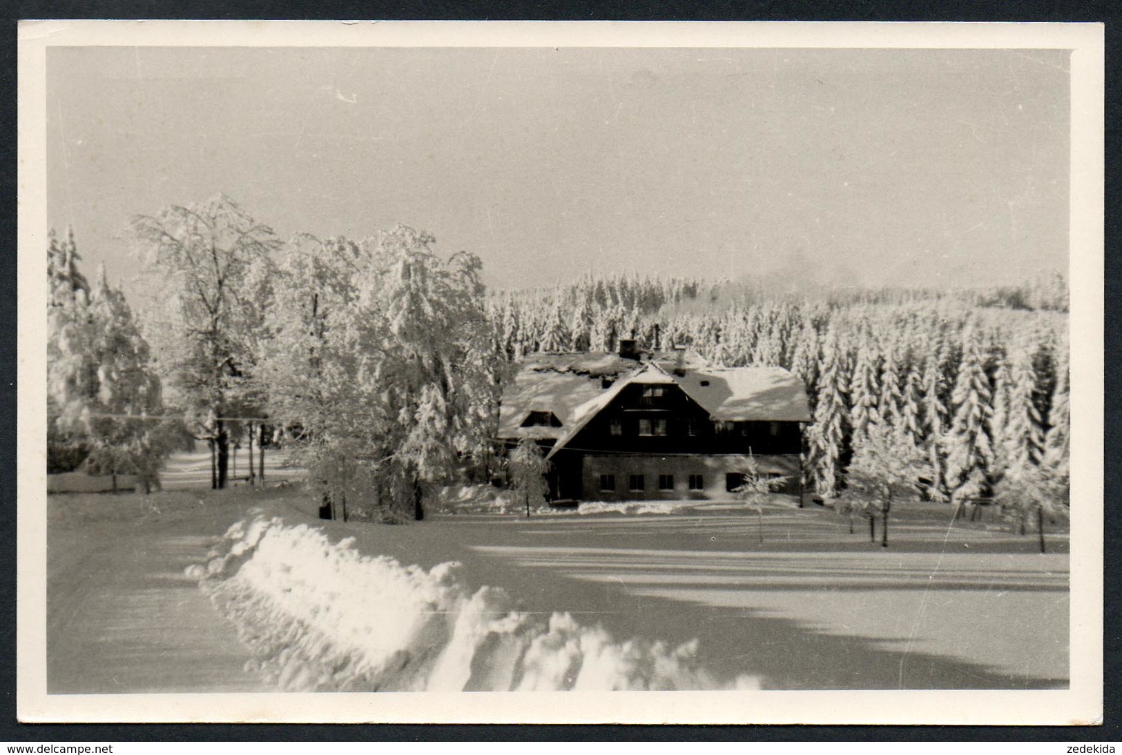 9442 - Alte Foto Ansichtskarte - Jöhstadt - Berghof - Gaststätte - N. Gel TOP - Grummt - Jöhstadt