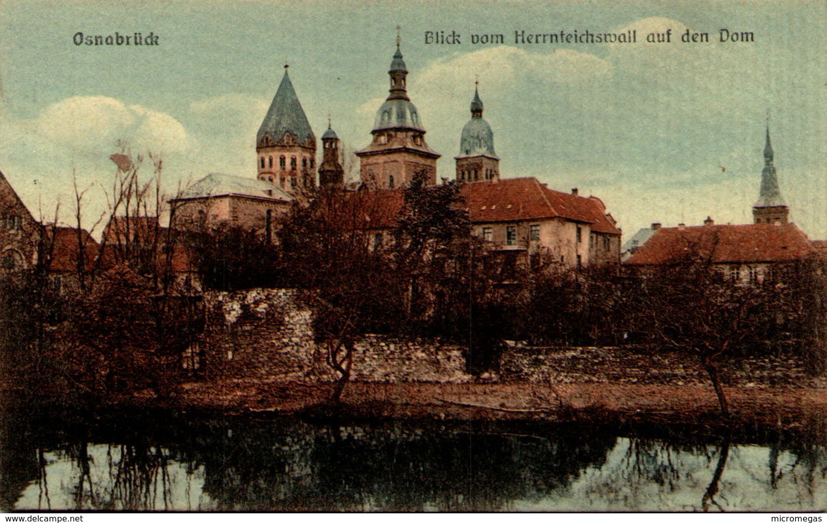 OSNABRÜCK - Blick Vom Herrnteichswall Auf Den Dom - Osnabrueck