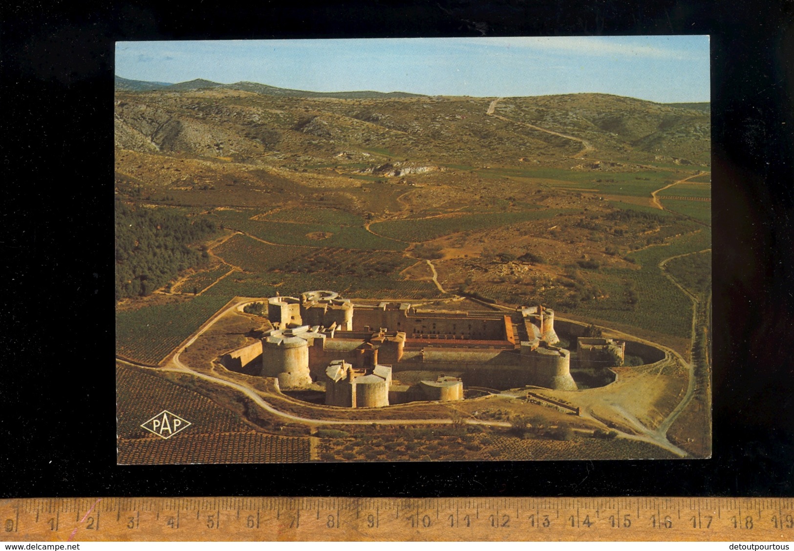 SALSES Pyrénées Orientales 66 : Vue Aérienne  Le Chateau Place Forte Construit Par Ramirez Modifié Par Vauban - Salses